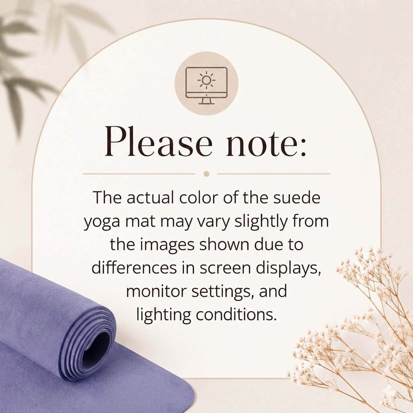 Lotus et Moi Premium Suede Yoga Mat - Lotus et Moi
