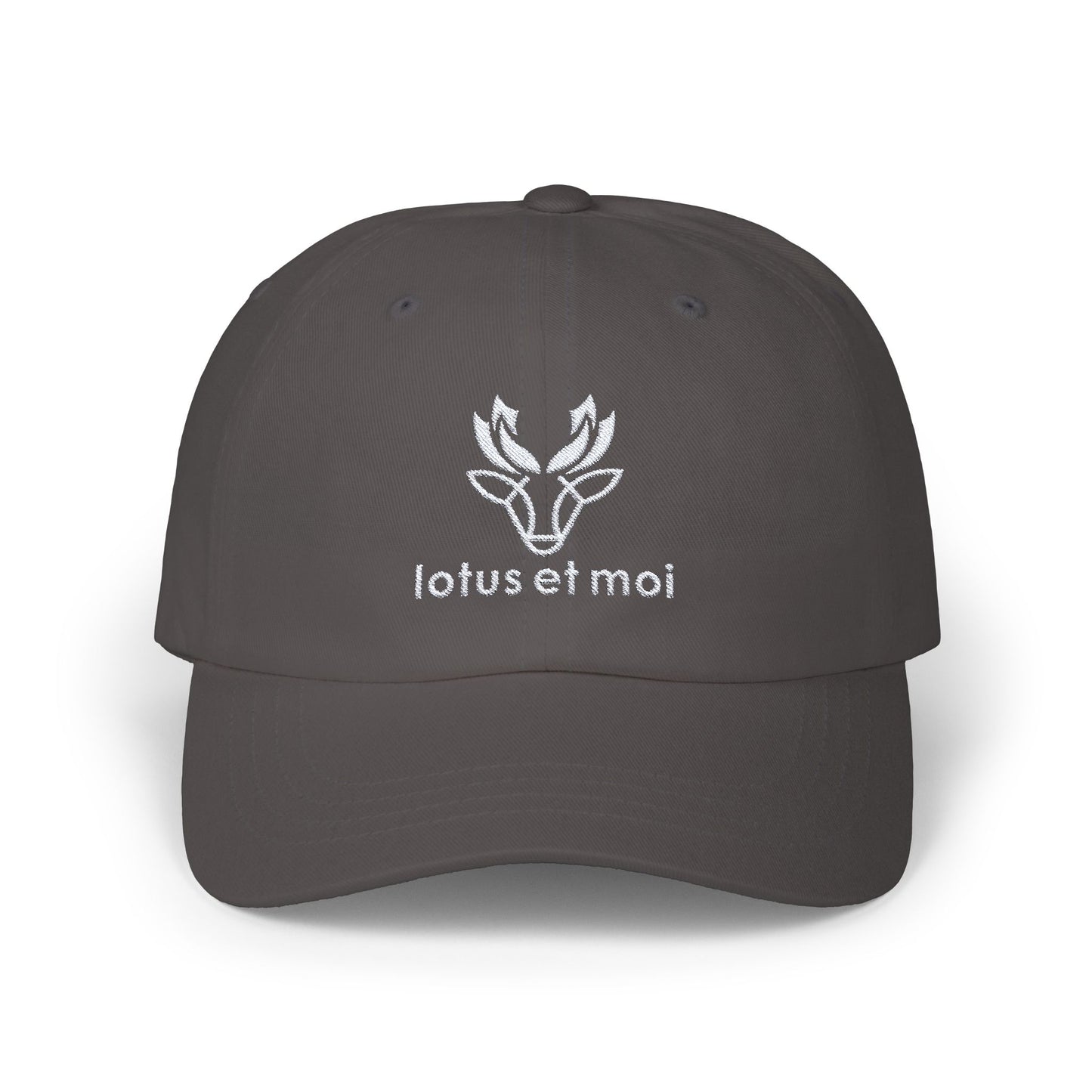 lotus et moi Logo Embroidered Baseball Cap - Lotus et Moi