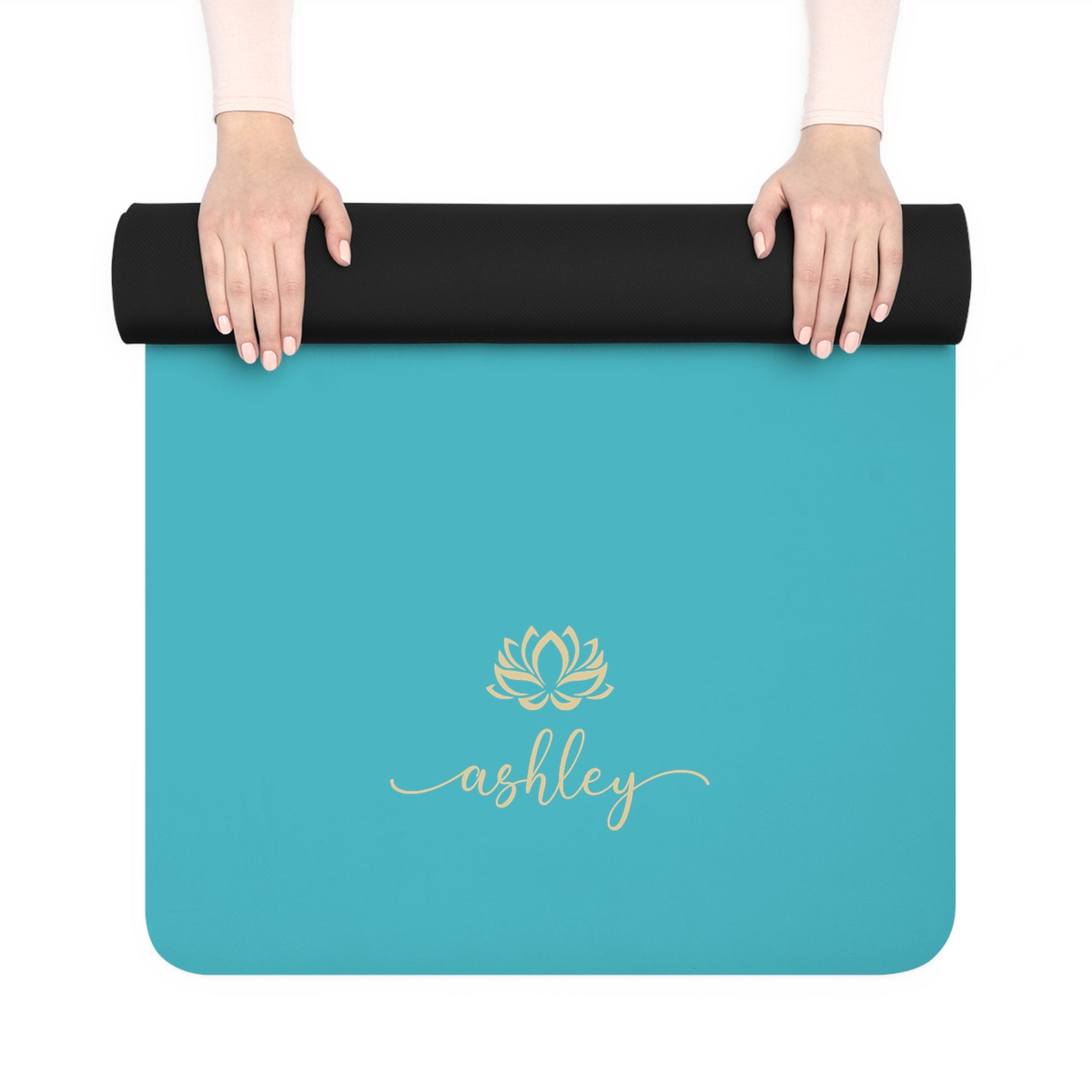 Lotus Personalized Yoga Mat | Non-Slip, Comfort, Extra Stability - Lotus et Moi