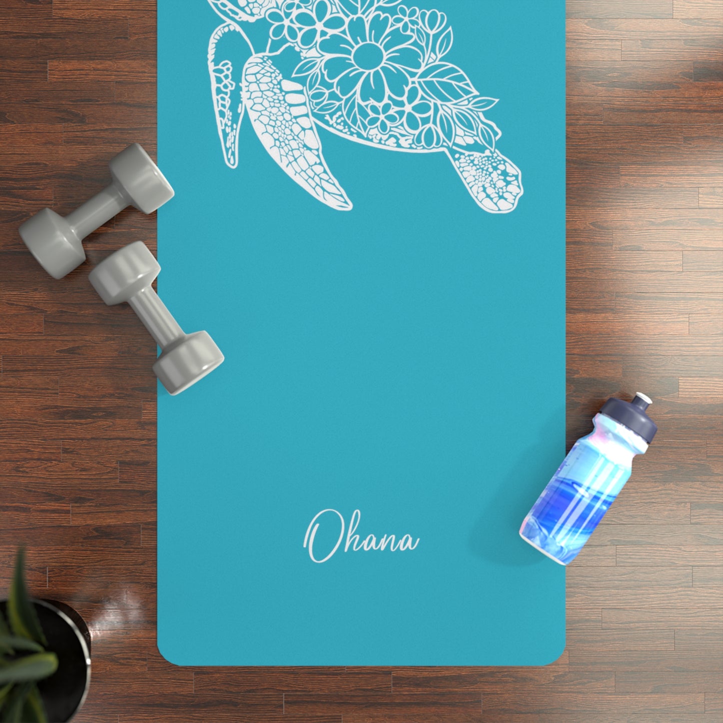 Personalized Yoga Mat | Sea Turtle | Non-Slip, Comfort, Extra Stability - Lotus et Moi