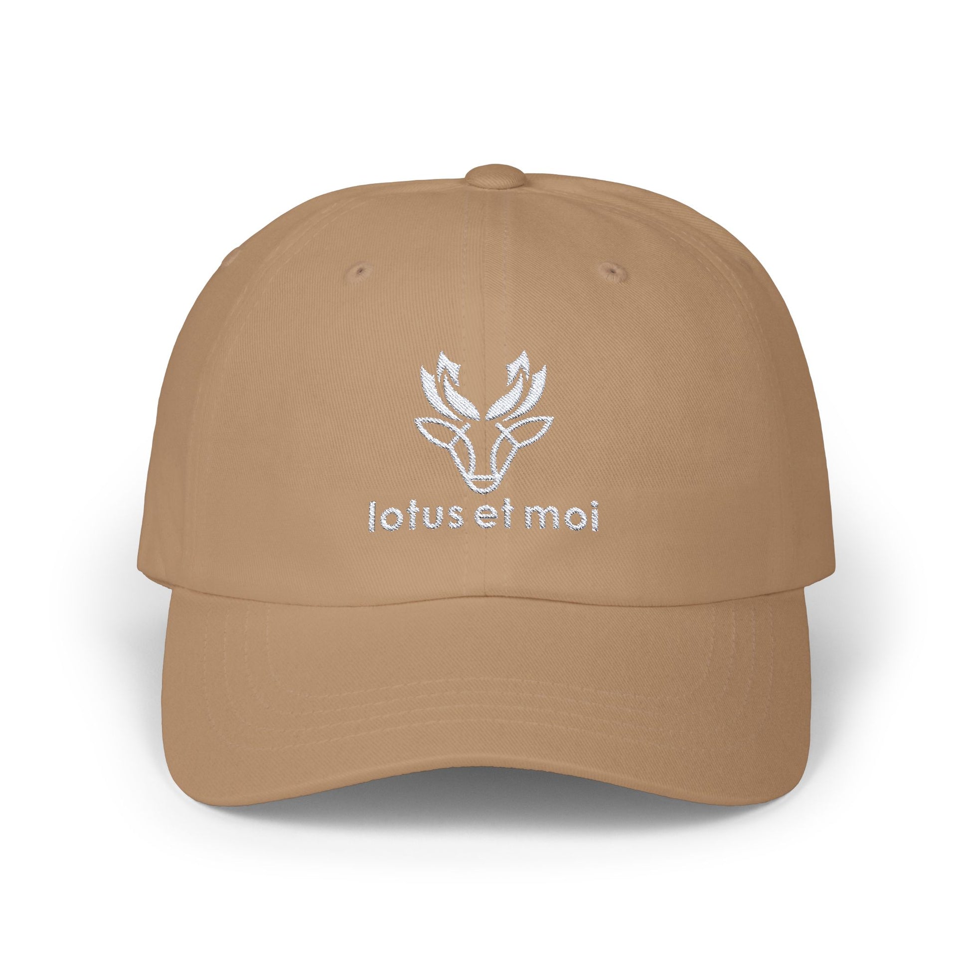 lotus et moi Logo Embroidered Baseball Cap - Lotus et Moi