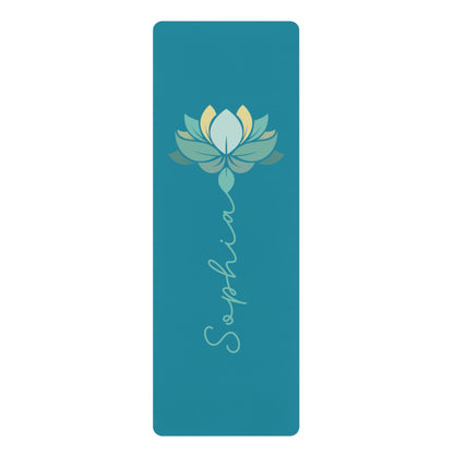 Lotus Personalized Yoga Mat | Non-Slip, Comfort, Extra Stability - Lotus et Moi