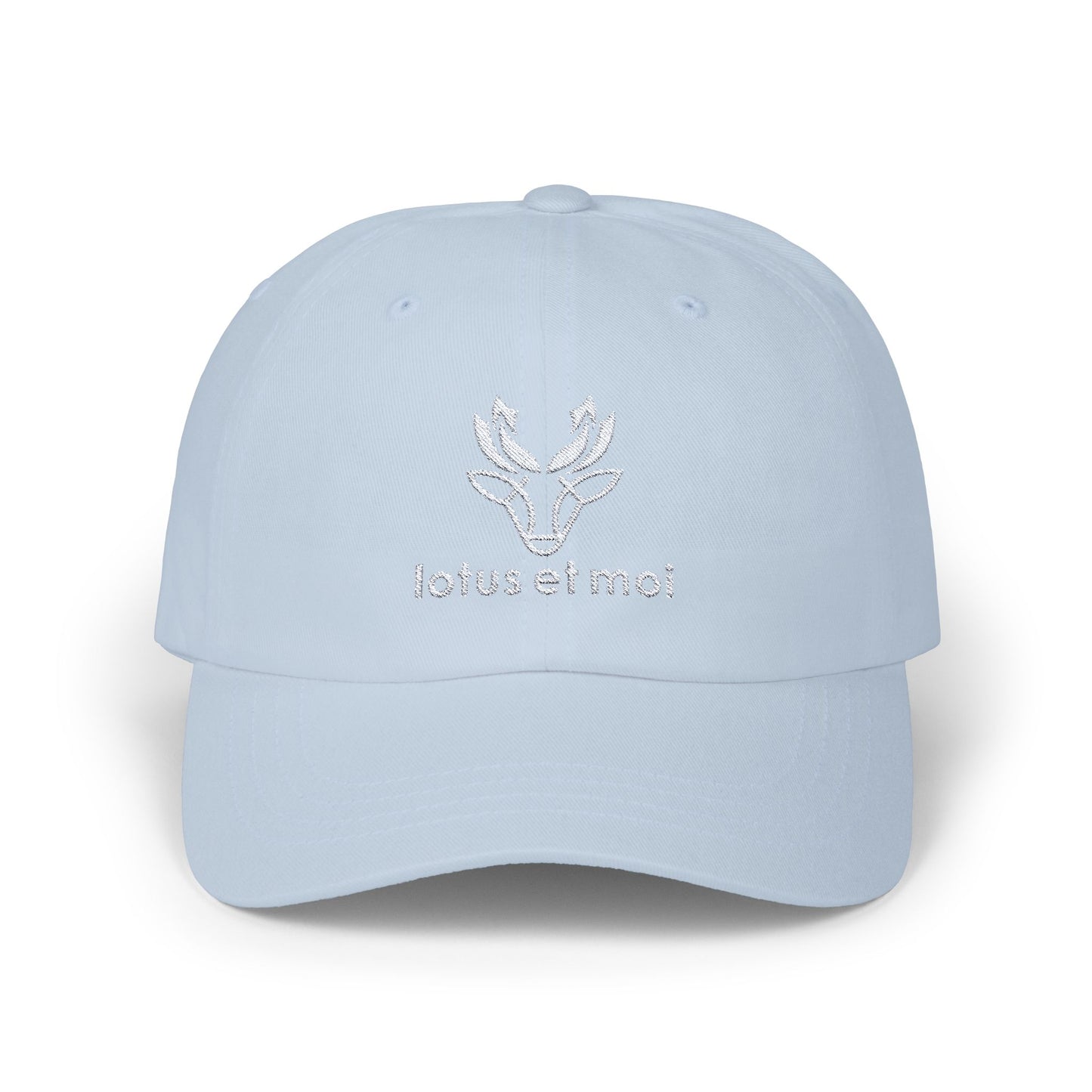 lotus et moi Logo Embroidered Baseball Cap - Lotus et Moi