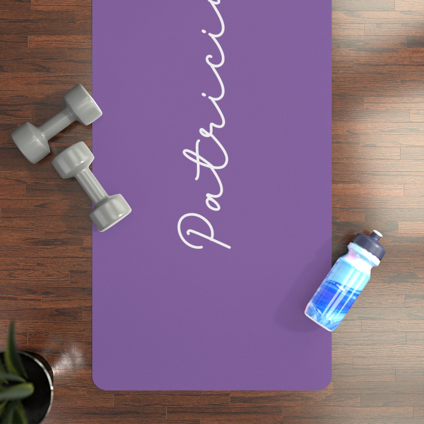 Personalized Yoga Mat | Lotus Watercolor | Non-Slip, Comfort, Extra Stability - Lotus et Moi