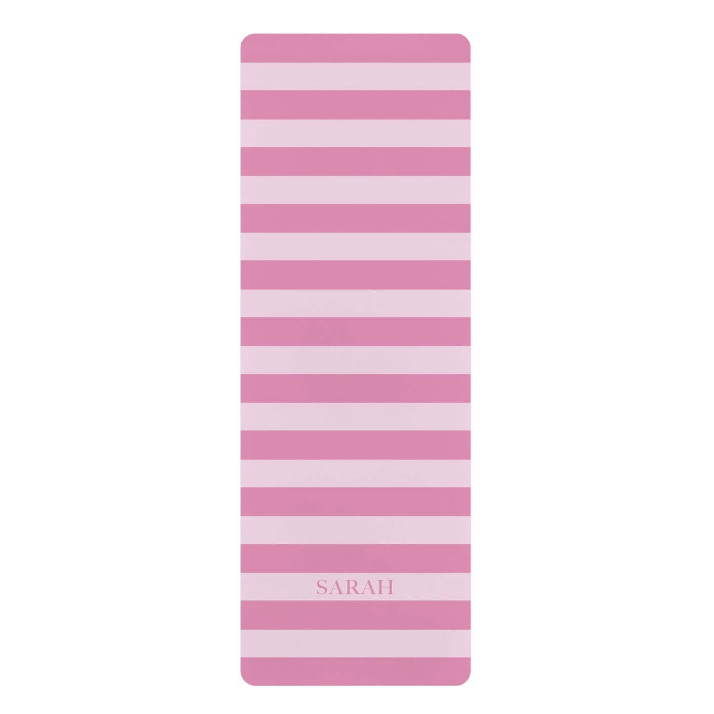 Stripes Personalized Yoga Mat | Non-Slip, Comfort, Extra Stability - Lotus et Moi