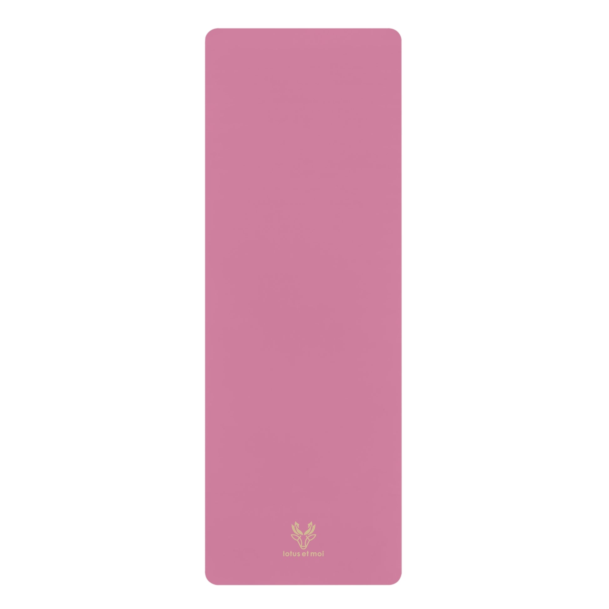 Lotus et Moi Logo Yoga Mat | Non-Slip, Comfort, Extra Stability - Lotus et Moi