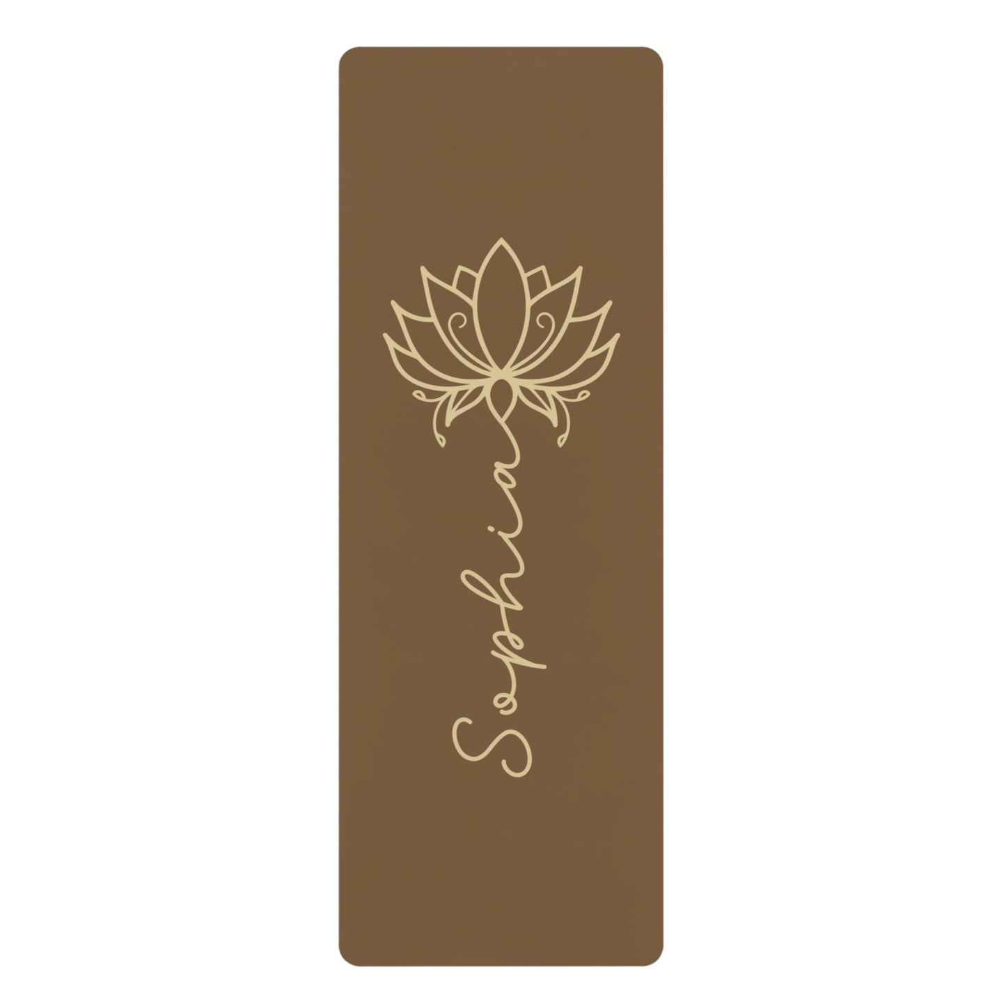 Lotus Personalized Yoga Mat | Non-Slip, Comfort, Extra Stability - Lotus et Moi