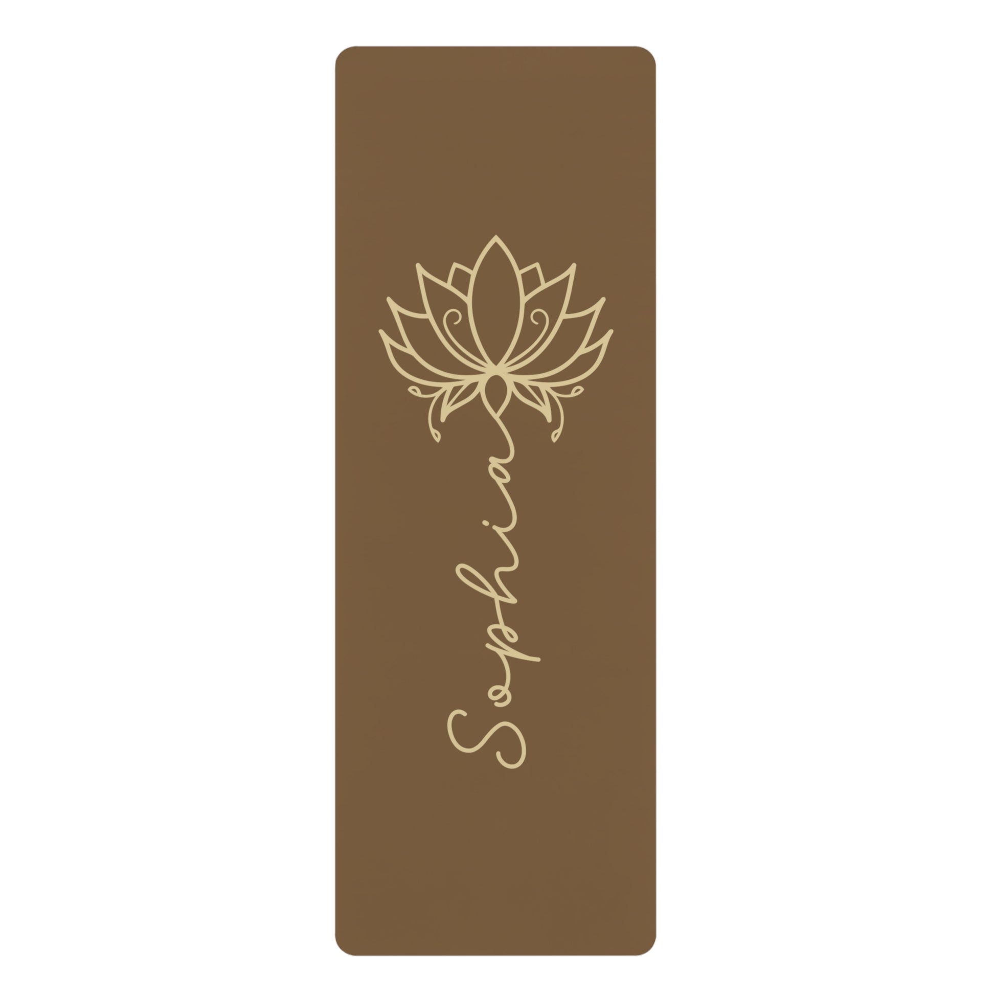 Lotus Personalized Yoga Mat | Non-Slip, Comfort, Extra Stability - Lotus et Moi