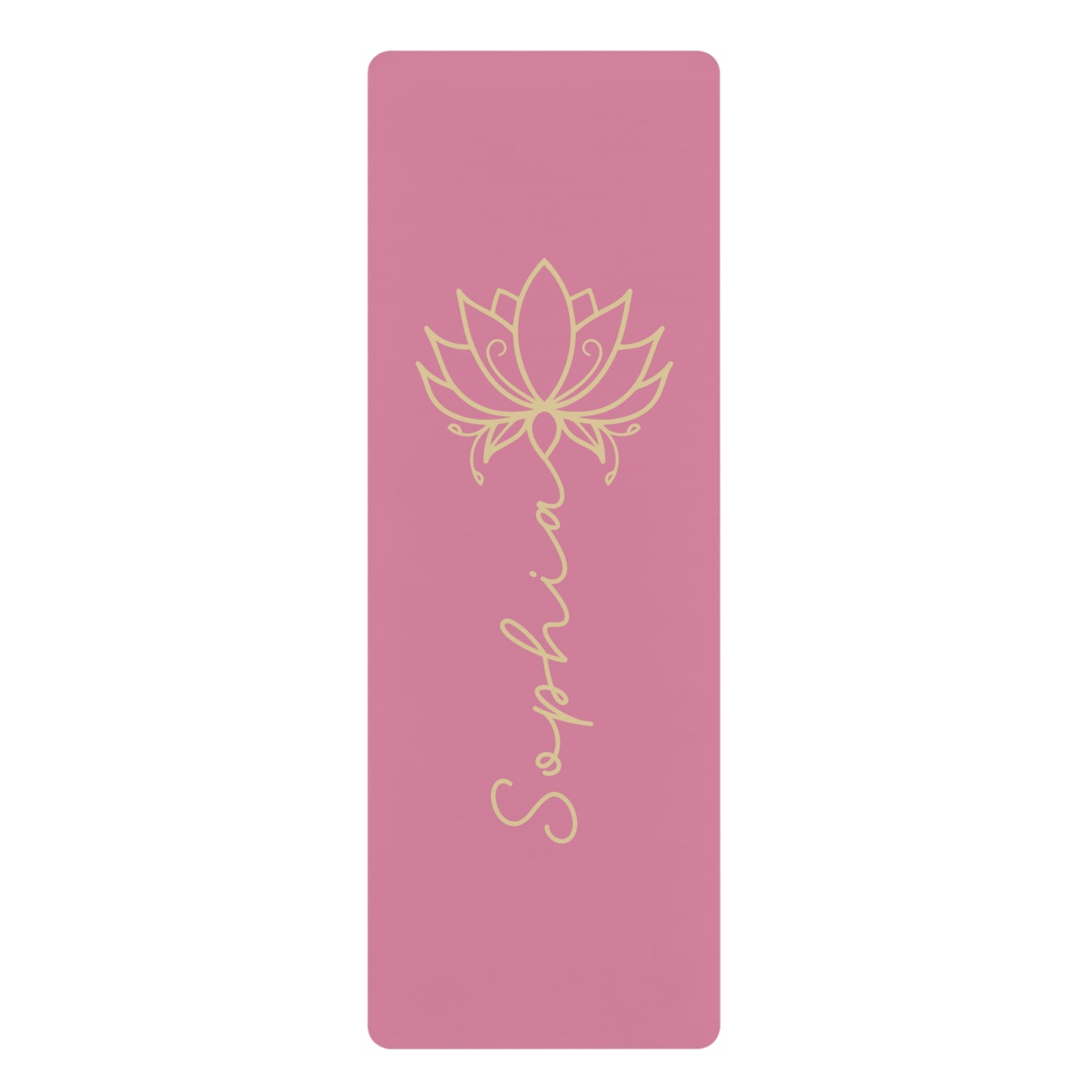 Lotus Personalized Yoga Mat | Non-Slip, Comfort, Extra Stability - Lotus et Moi