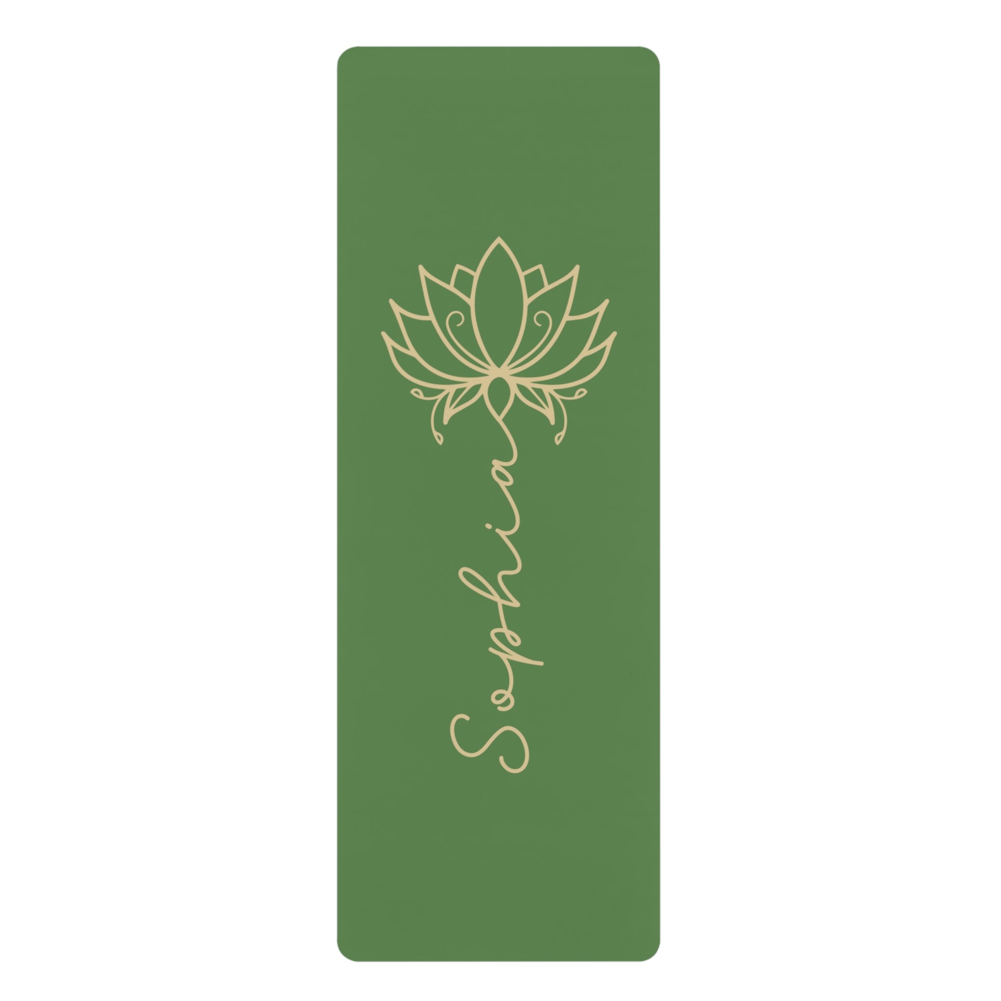 Lotus Personalized Yoga Mat | Non-Slip, Comfort, Extra Stability - Lotus et Moi