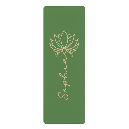 Lotus Personalized Yoga Mat | Non-Slip, Comfort, Extra Stability - Lotus et Moi