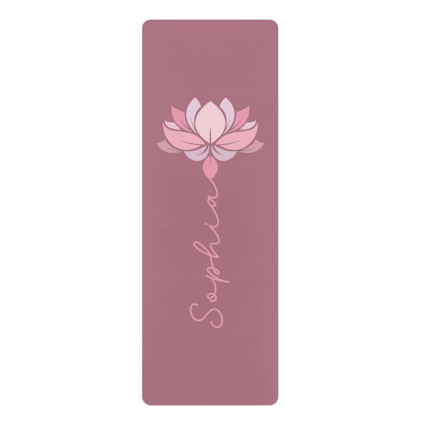 Lotus Personalized Yoga Mat | Non-Slip, Comfort, Extra Stability - Lotus et Moi