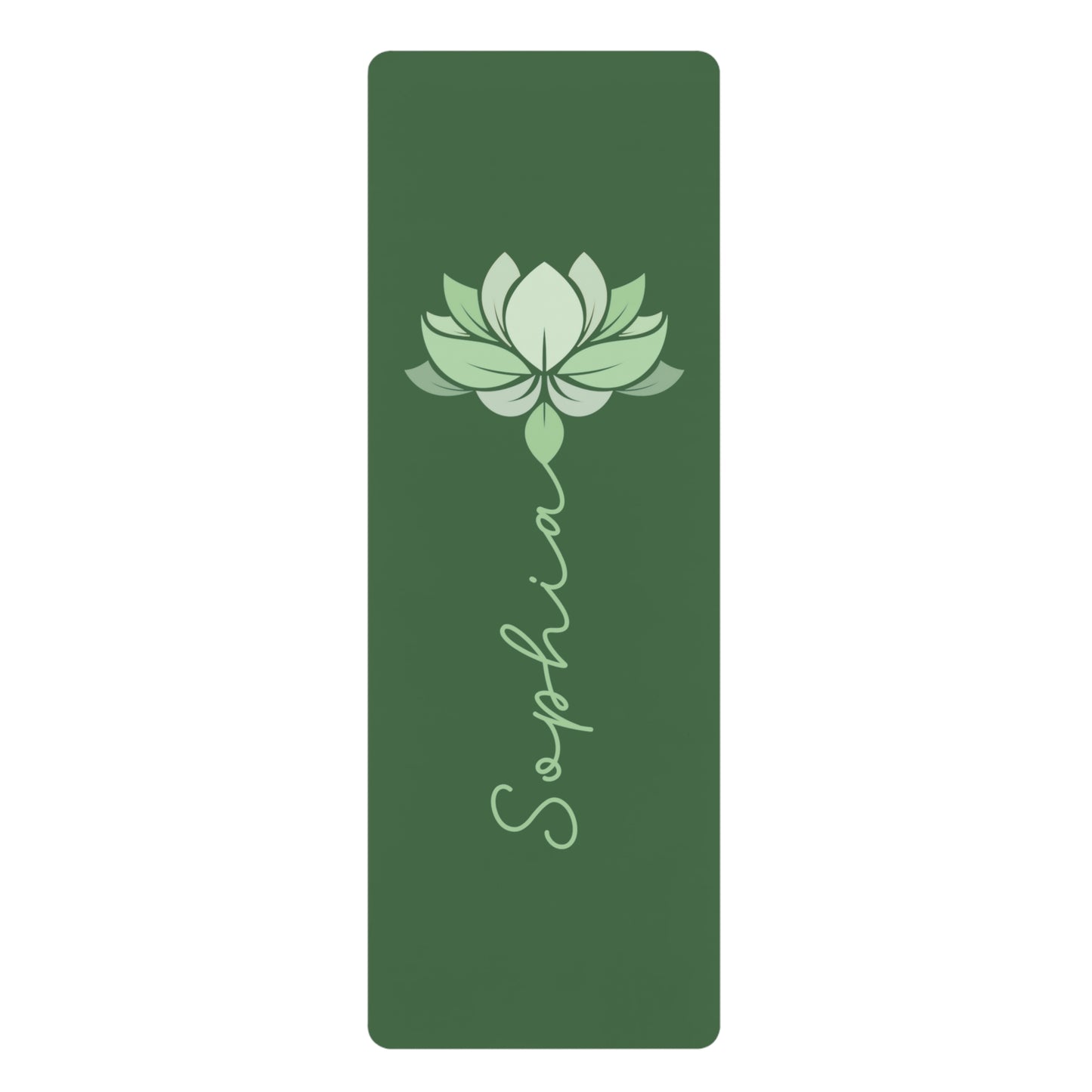 Lotus Personalized Yoga Mat | Non-Slip, Comfort, Extra Stability - Lotus et Moi