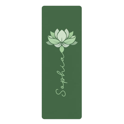 Lotus Personalized Yoga Mat | Non-Slip, Comfort, Extra Stability - Lotus et Moi