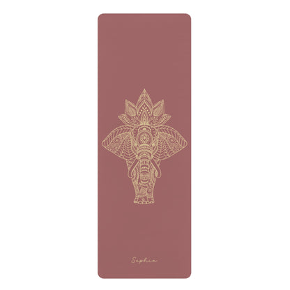 Mandala Elephant Personalized Premium Yoga Mat