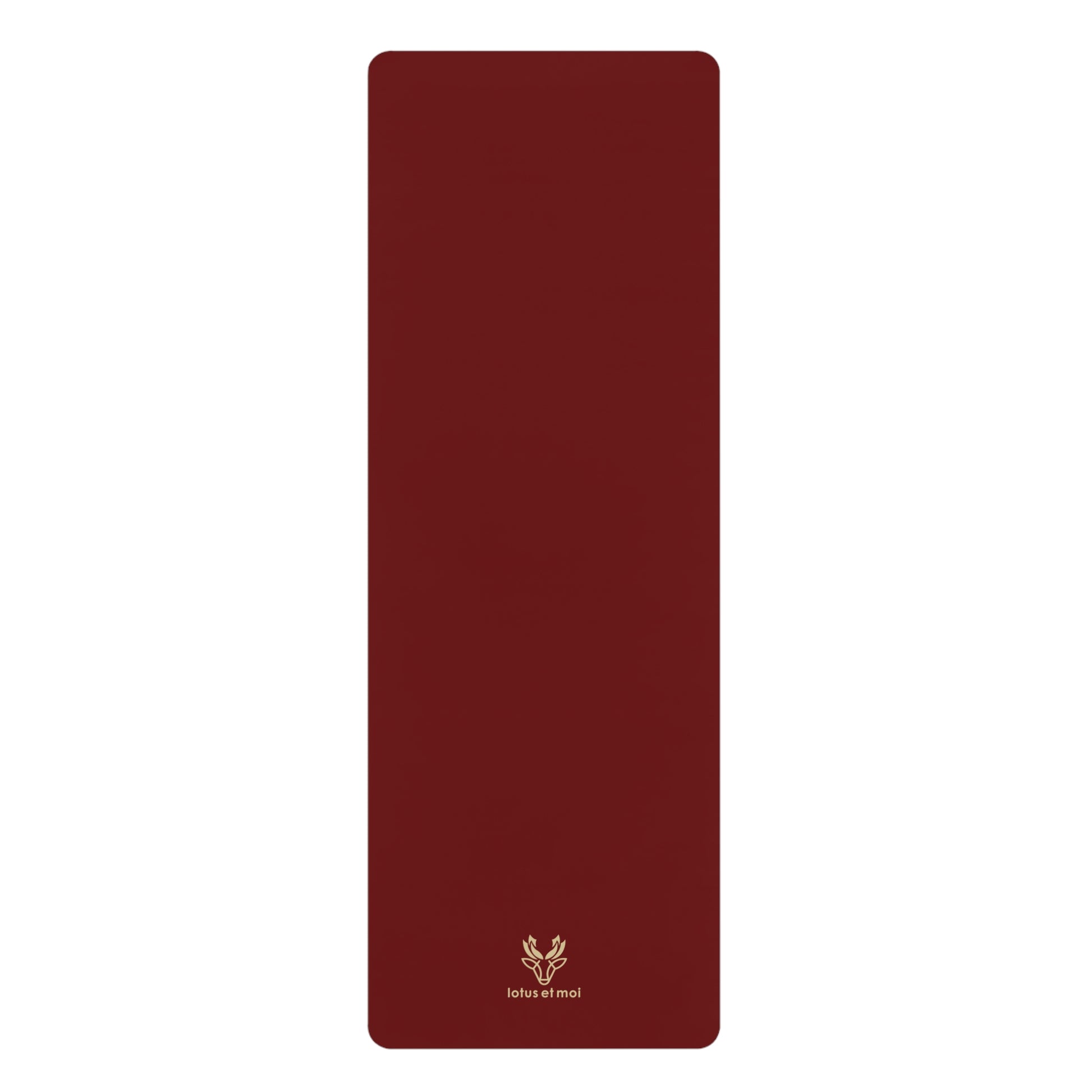 Lotus et Moi Logo Yoga Mat | Non-Slip, Comfort, Extra Stability - Lotus et Moi