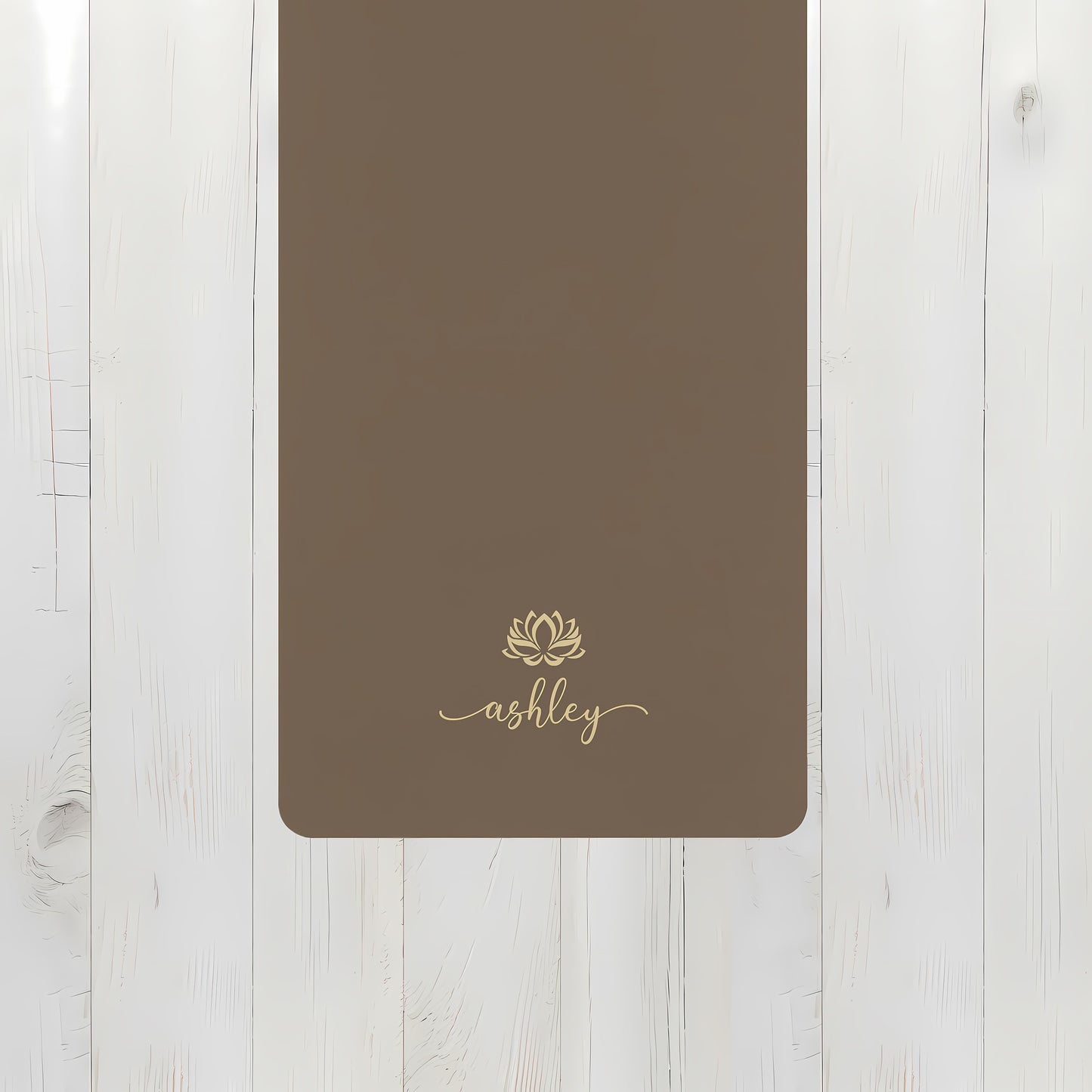 Lotus Personalized Yoga Mat | Non-Slip, Comfort, Extra Stability - Lotus et Moi