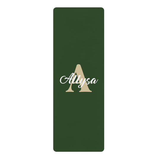 Initial Personalized Yoga Mat | Non - Slip, Comfort, Extra Stability - Lotus et Moi