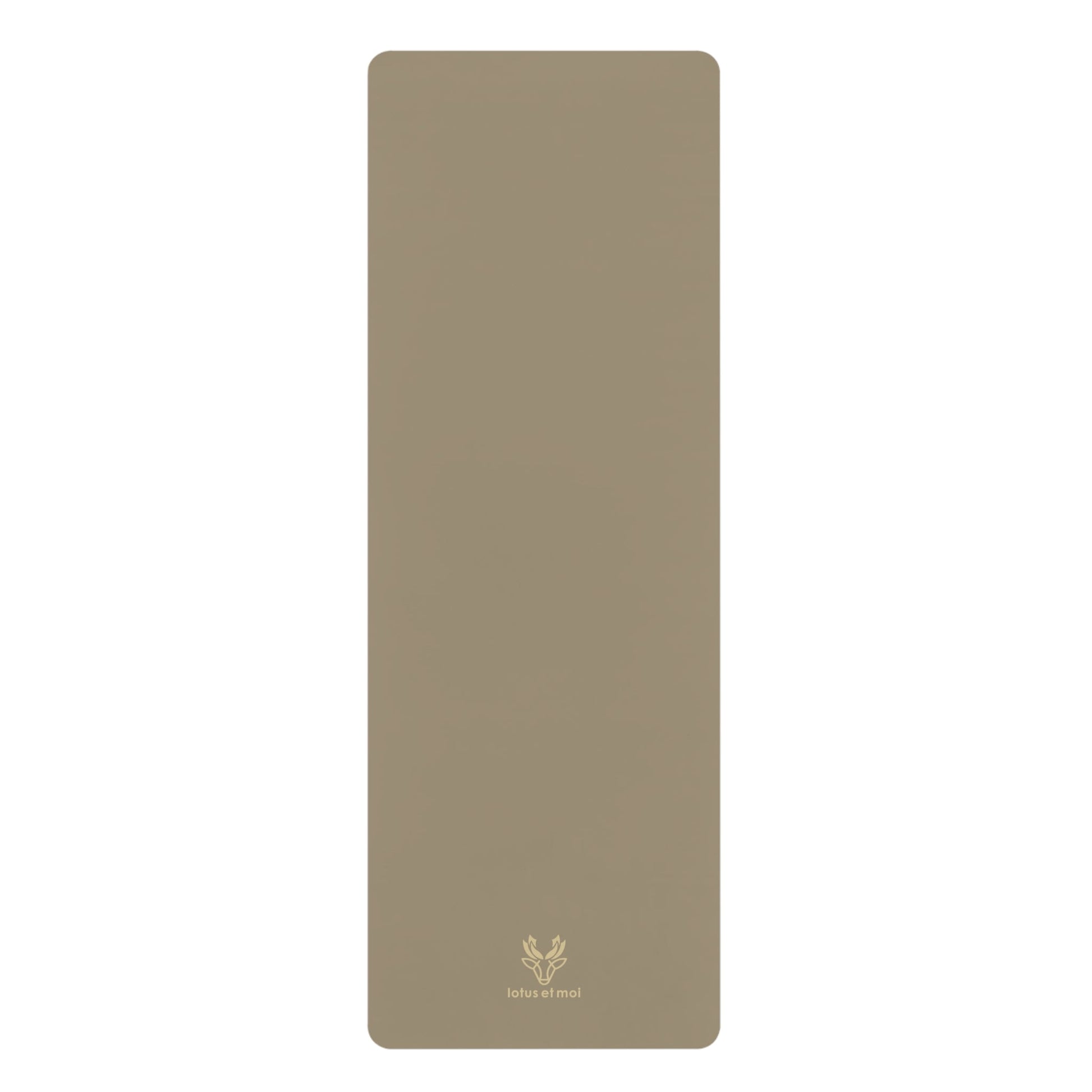 Lotus et Moi Logo Yoga Mat | Non - Slip, Comfort, Extra Stability - Lotus et Moi