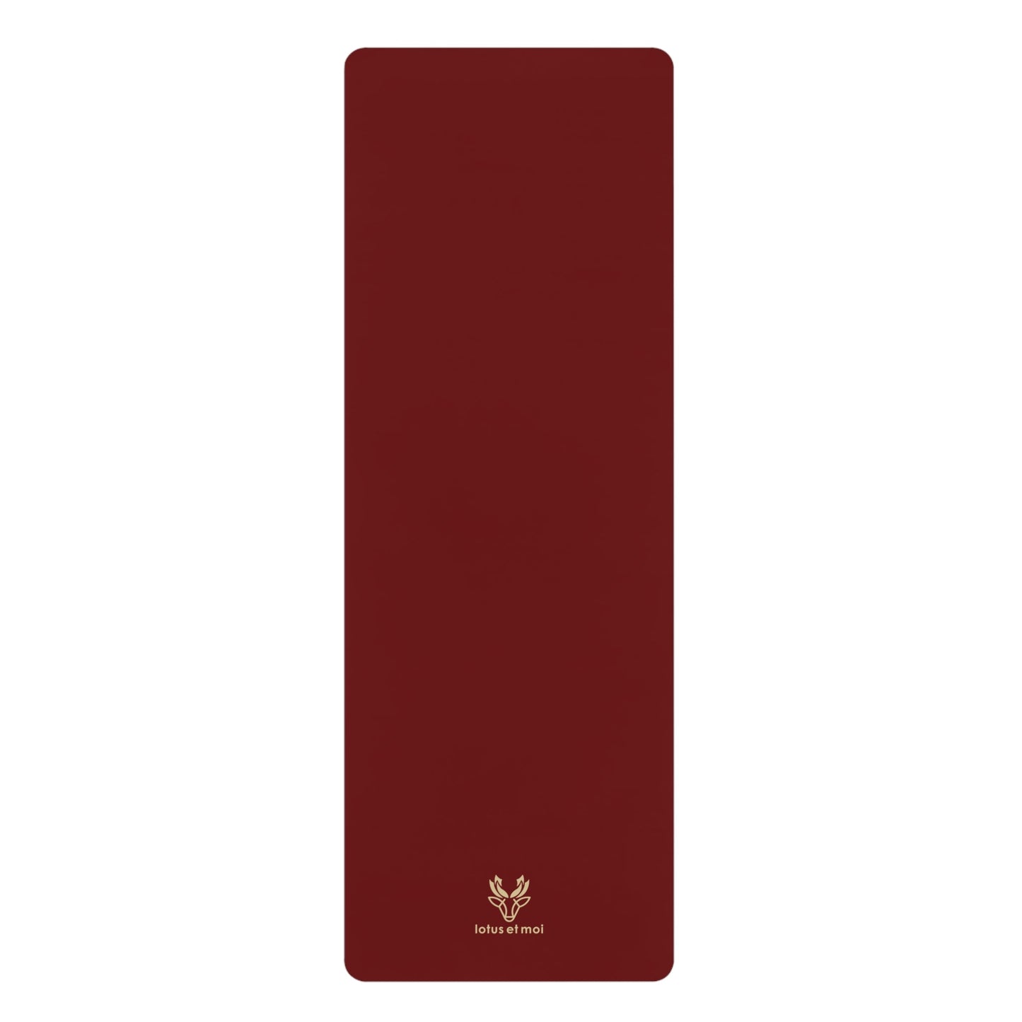 Lotus et Moi Logo Yoga Mat | Non - Slip, Comfort, Extra Stability - Lotus et Moi