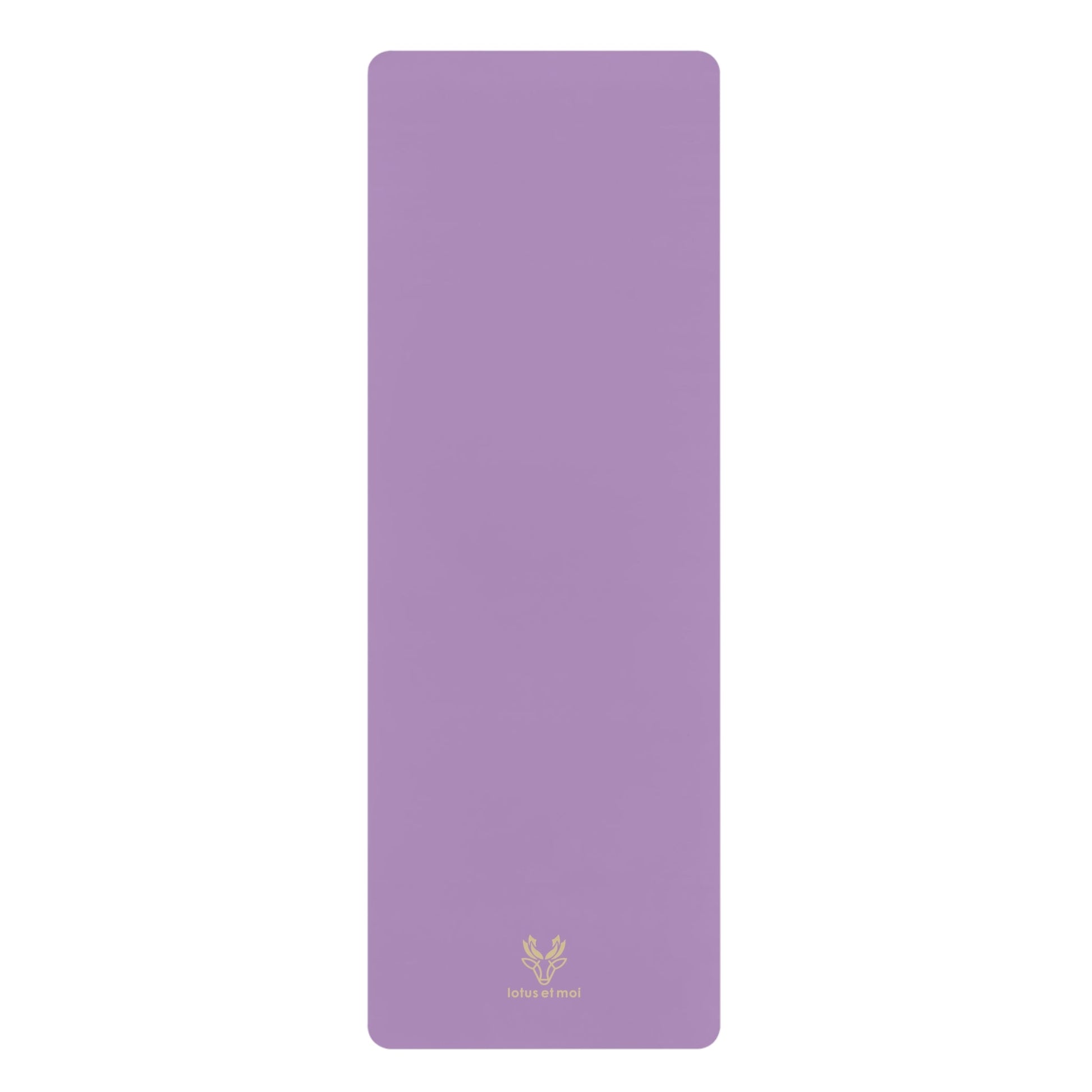 Lotus et Moi Logo Yoga Mat | Non - Slip, Comfort, Extra Stability - Lotus et Moi