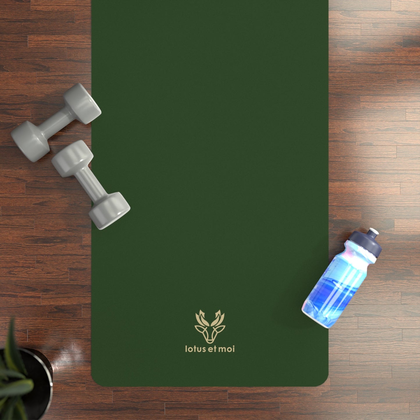 Lotus et Moi Logo Yoga Mat | Non - Slip, Comfort, Extra Stability - Lotus et Moi