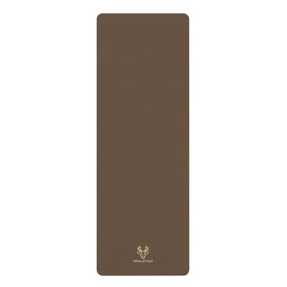 Lotus et Moi Logo Yoga Mat | Non - Slip, Comfort, Extra Stability - Lotus et Moi