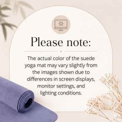 Lotus et Moi Premium Suede Yoga Mat - Lotus et Moi