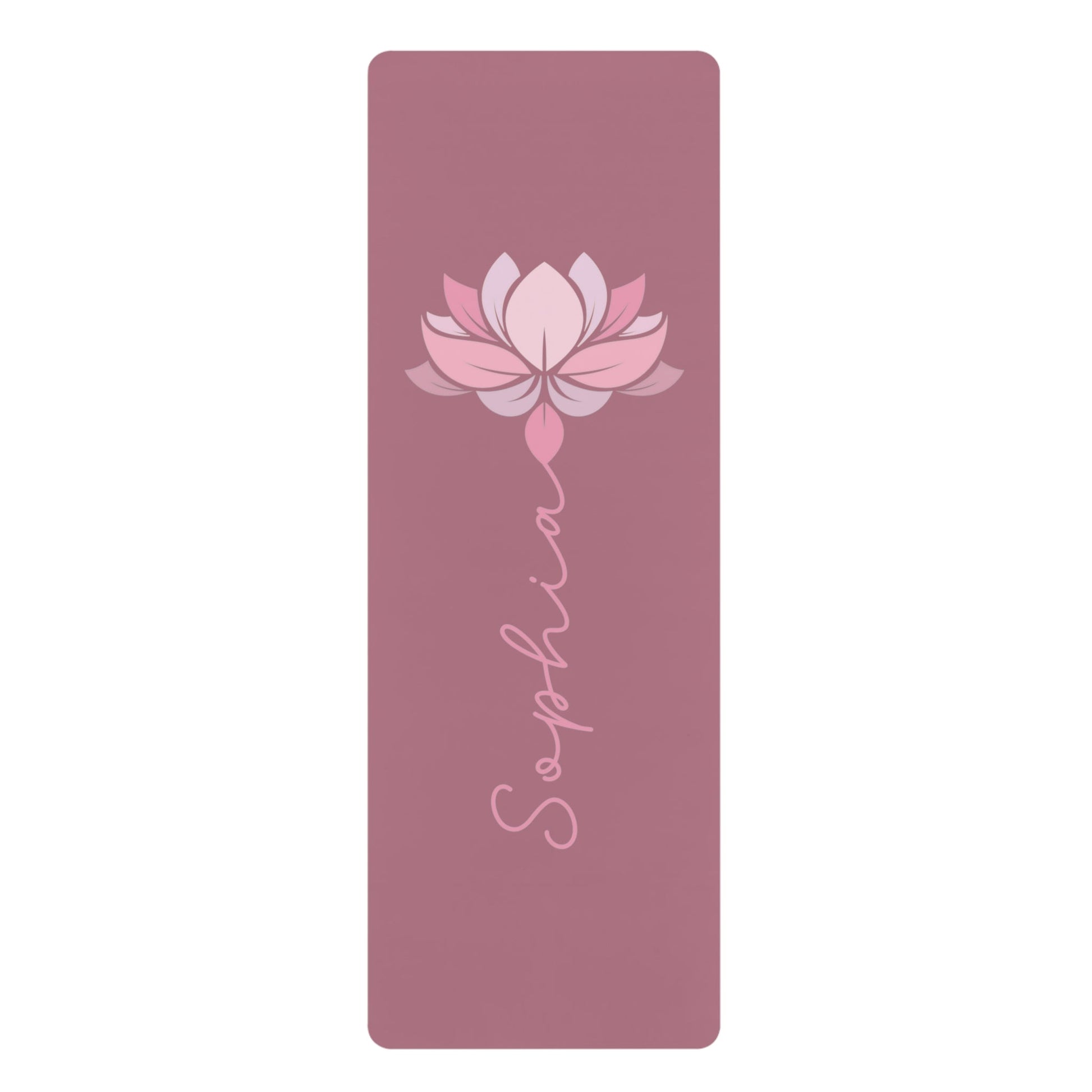 Lotus Personalized Yoga Mat | Non - Slip, Comfort, Extra Stability - Lotus et Moi