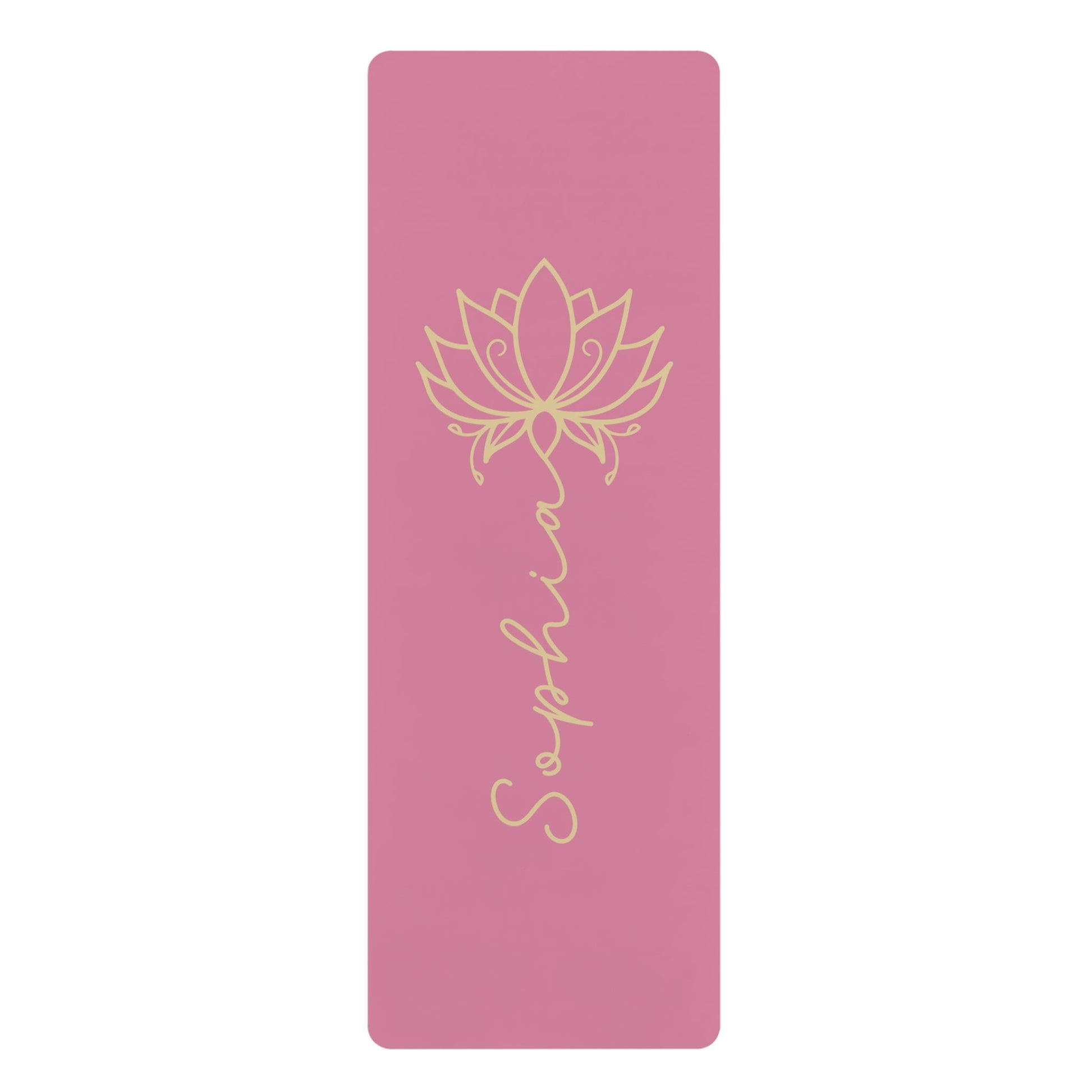 Lotus Personalized Yoga Mat | Non - Slip, Comfort, Extra Stability - Lotus et Moi