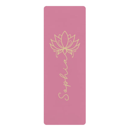 Lotus Personalized Yoga Mat | Non - Slip, Comfort, Extra Stability - Lotus et Moi