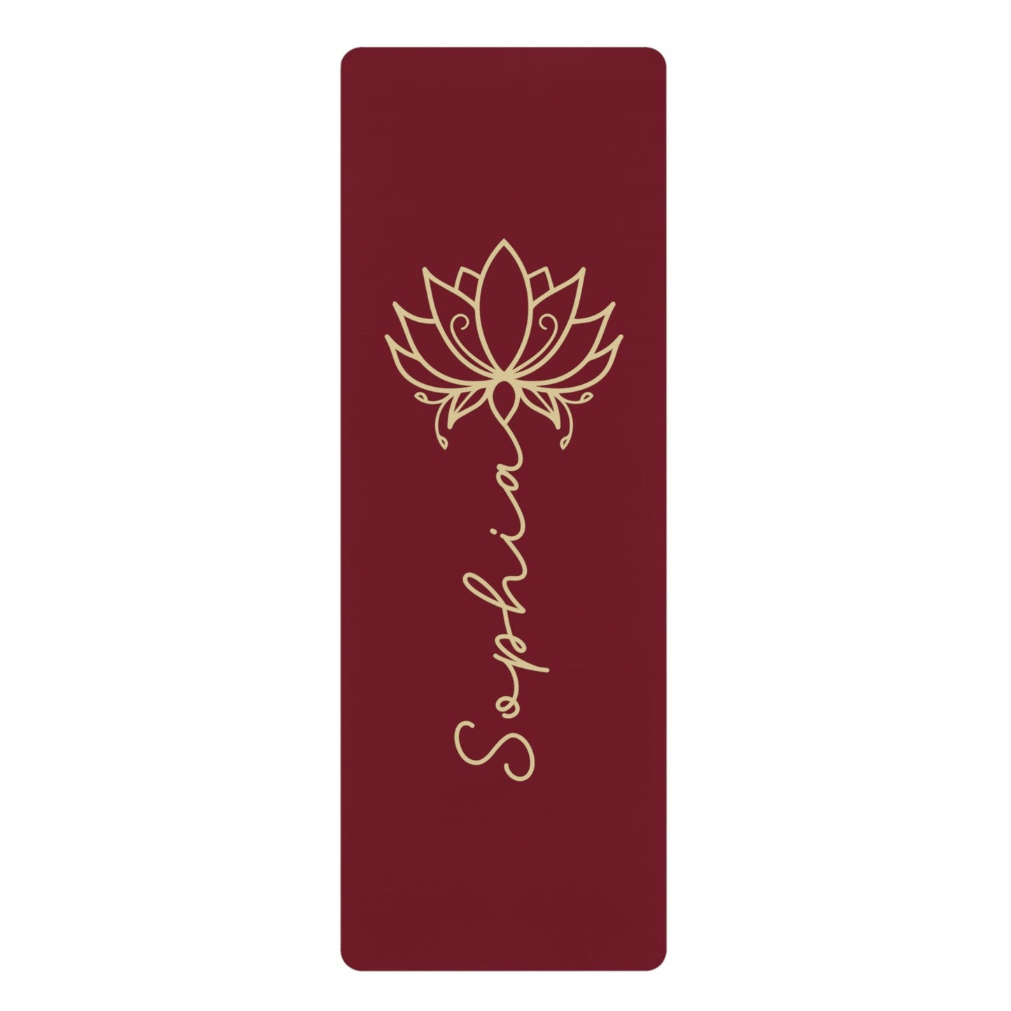 Lotus Personalized Yoga Mat | Non - Slip, Comfort, Extra Stability - Lotus et Moi