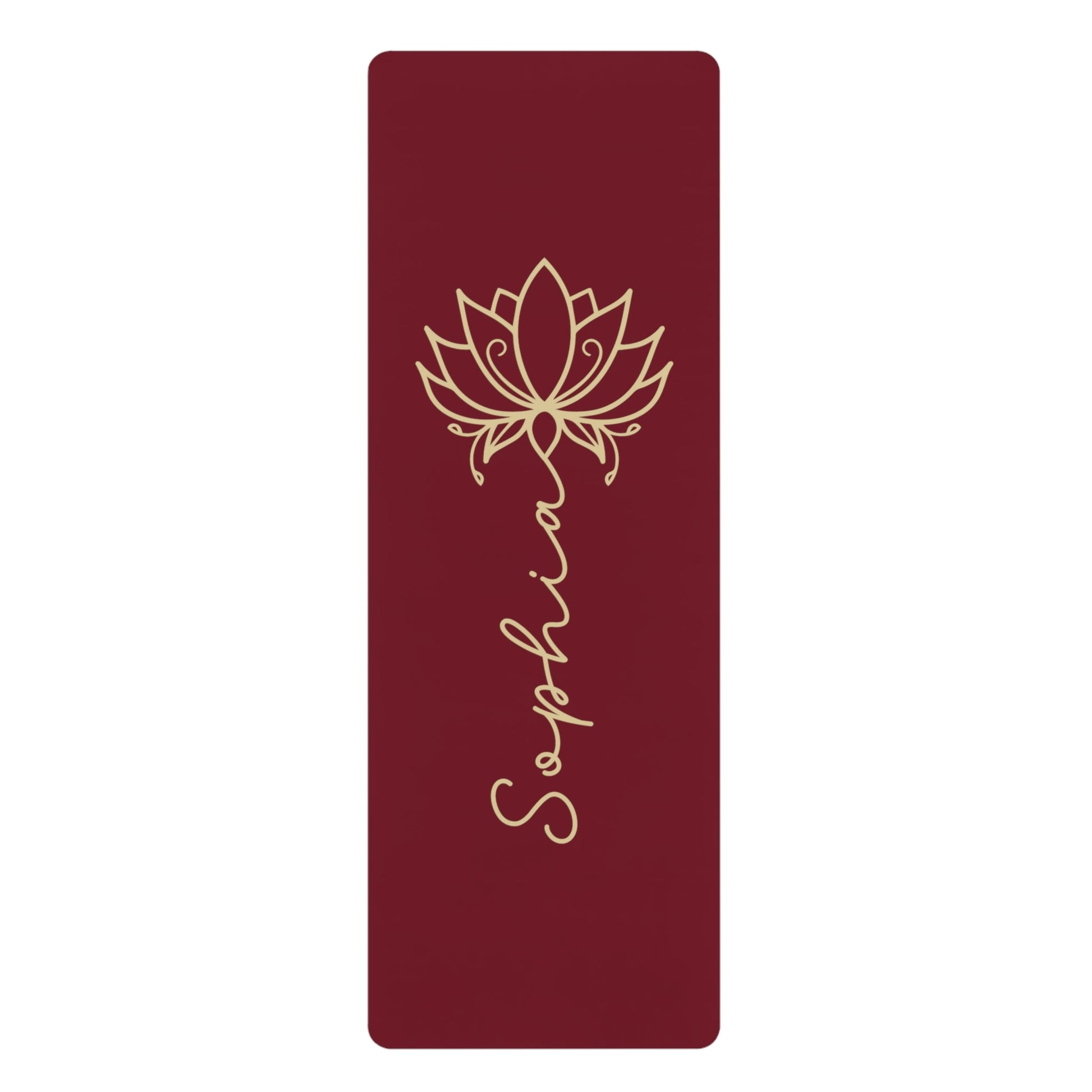 Lotus Personalized Yoga Mat | Non - Slip, Comfort, Extra Stability - Lotus et Moi