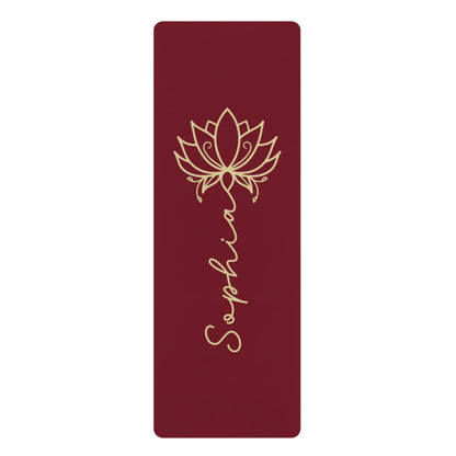Lotus Personalized Yoga Mat | Non - Slip, Comfort, Extra Stability - Lotus et Moi
